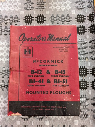 Vintage 1960 mccormick - vintage,