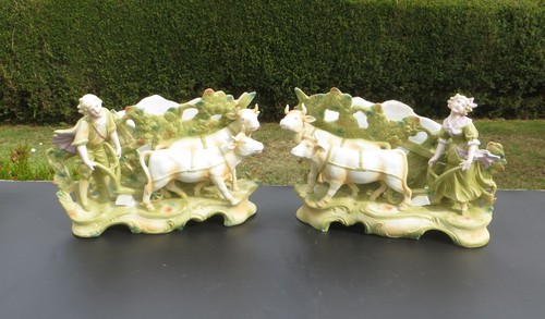 Pair continental antique - continental,