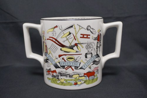 Antique staffordshire burleigh - antique,