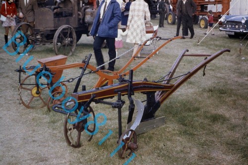 Antique iron plough - , at