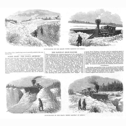 Canada snow plough - snow, the
