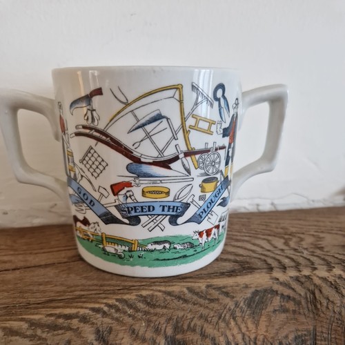 Antique staffordshire burleigh - antique,