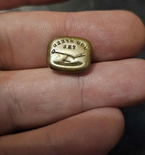 Antique victorian seal brass - antique,