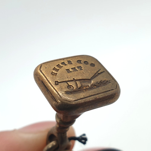 Georgian fob wax seal - fob, stamp