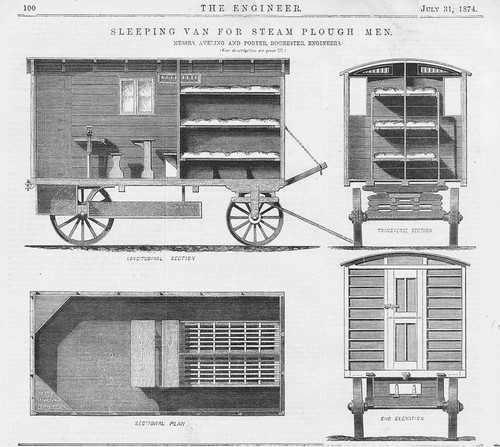 Aveling porter sleeping - porter, van