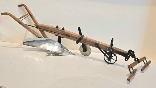 Vintage miniature horse drawn - vintage,