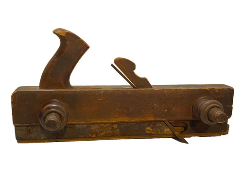 Antique plough plow - plough, wood