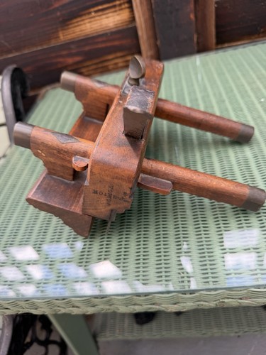 Antique wooden plough plane - plough,