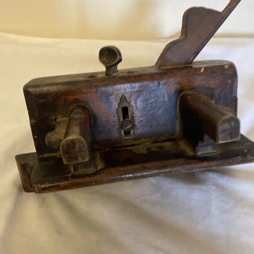 Greenslade wooden plough plane - greenslade,