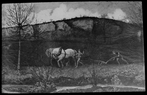 The plough c1890 - plough, magic