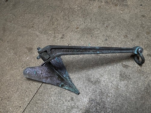 Antique bronze cqr plough - bronze,