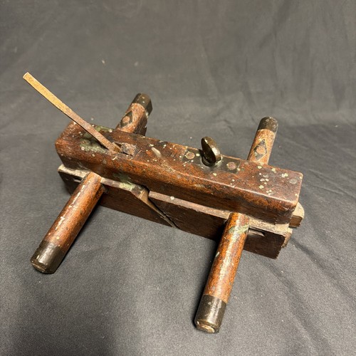 Antique british wooden plough - antique,