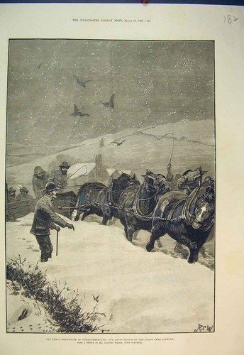 Original old antique print - original,